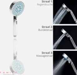 Douchekop Incl. Slang 1.5 Meter - 3 Standen - 1/2'' - Douche Kop 9 Douchekop Incl. Slang 1.5 Meter - 3 Standen - 1/2'' - Douche Kop -Badkamer Wijs 1200x1173 14