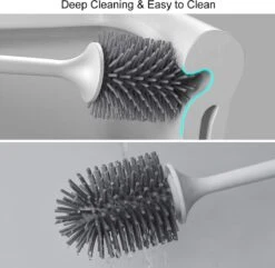 Ultra Flexibele Toilet Borstel | Toilet Brush | Rubber | Siliconen | Hygiënisch | Reiniger | WC Borstel | Universeel | New Design -Badkamer Wijs 1200x1173 7