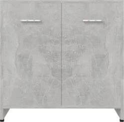 VidaXL Badkamerkast 60x33x61 Cm Spaanplaat Betongrijs -Badkamer Wijs 1200x1174 3