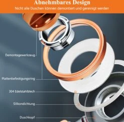 Douchekop - Regendouche Kop - Handdouche Met Hoge Druk - Blazelife Ionische Douchekop - Doucheslang - Dubbele Draaibaar - RVS - Met Slang En Houder 15 Douchekop - Regendouche Kop - Handdouche Met Hoge Druk - Blazelife Ionische Douchekop - Doucheslang - Dubbele Draaibaar - RVS - Met Slang En Houder -Badkamer Wijs 1200x1175 15