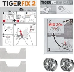 Tiger TigerFix Type 2 - Tiger Accessoires Monteren Zónder Boren -Badkamer Wijs 1200x1175 2