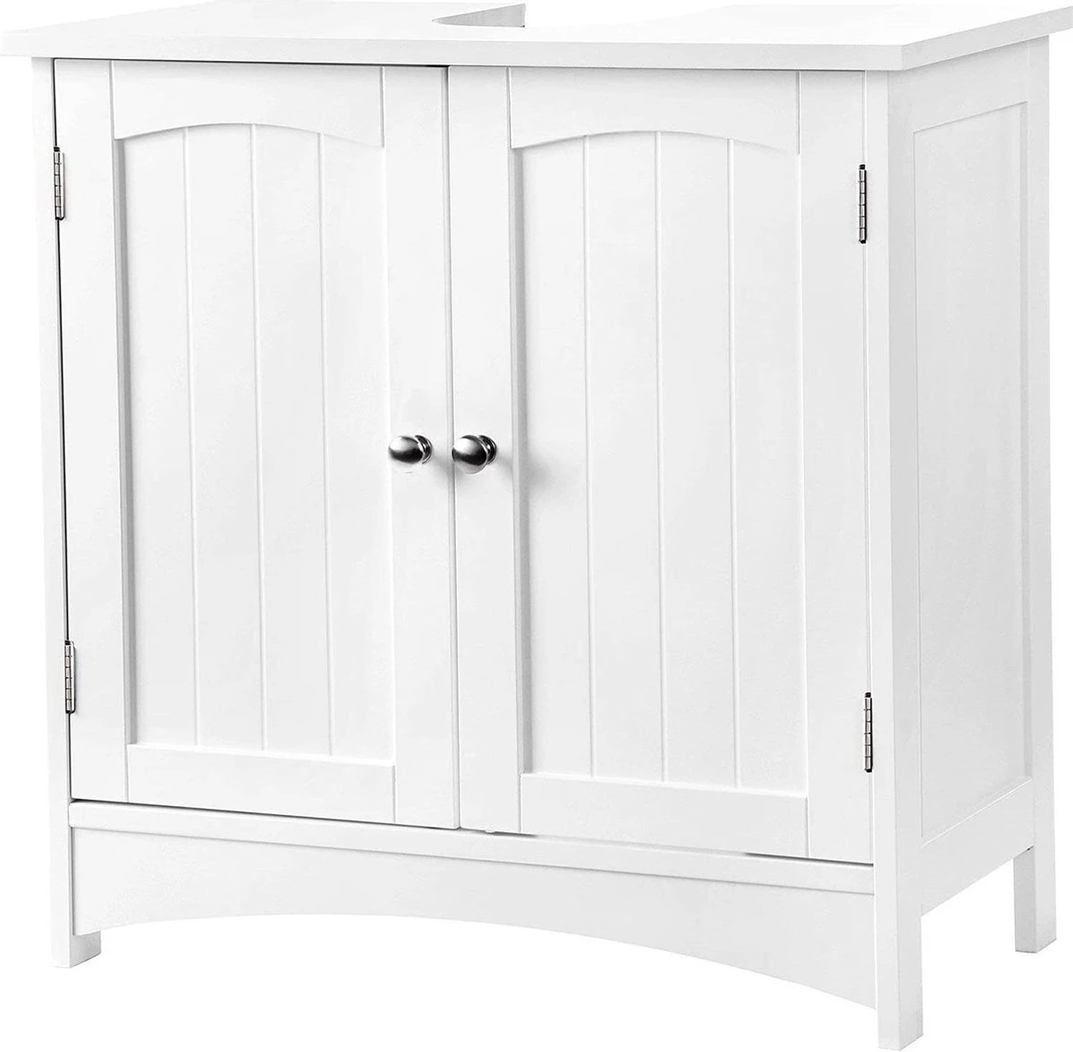 Songmics Badmeubel - Wit - 60 X 60 X 30 Cm 3 Songmics Badmeubel - Wit - 60 X 60 X 30 Cm