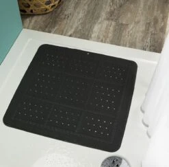 Sealskin Unilux Veiligheidsmat 55x55 Cm - PVC - Antraciet 12 Sealskin Unilux Veiligheidsmat 55x55 Cm - PVC - Antraciet -Badkamer Wijs 1200x1180 2