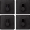 EAVY Zelfklevende Handdoekhaakjes – Set Van 4 Handdoekhouders - RVS -Badkamer Wijs 1200x1183 4