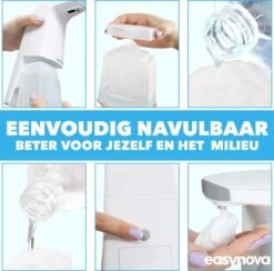 Automatische Foam Dispenser - Schuim - Zeep - Zeepdispenser - Hygiëne - Infrarood Sensor - Schuimzeep Dispenser - Zeeppompje - Elektrische Zeep Dispenser - Dettol Mousse -Badkamer Wijs 1200x1185 7
