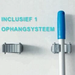 Vitamo™ Premium 2-in-1 Badkamer Vloerwisser Lang Met Ophangsysteem - Douchewisser Met Afdraaibare Wisser - Raamwisser - 180° Draaiend - Uitschuifbaar 70/125 CM - Grijs -Badkamer Wijs 1200x1186 5