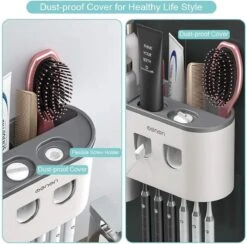 Tandenborstelhouder Badkamer - LB545 – Elektrische Tandenborstel Houder - Opbergbox - Tandenborstel - Automatische Tandpasta Knijper Dispenser - Badkamer Accessoires 10 Tandenborstelhouder Badkamer - LB545 – Elektrische Tandenborstel Houder - Opbergbox - Tandenborstel - Automatische Tandpasta Knijper Dispenser - Badkamer Accessoires -Badkamer Wijs 1200x1187 10