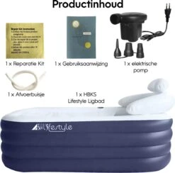 HBKS Lifestyle Bad – Opblaasbaar Ligbad – Bath Bucket – Zitbad Voor Volwassenen - Ijsbad Wim Hof Methode - Badkuip – Ice Bath – Blauw 17 HBKS Lifestyle Bad – Opblaasbaar Ligbad – Bath Bucket – Zitbad Voor Volwassenen - Ijsbad Wim Hof Methode - Badkuip – Ice Bath – Blauw -Badkamer Wijs 1200x1187 15