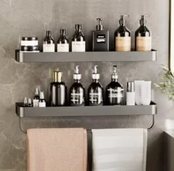 Merkloos Doucherek Zonder Boren 2x 30 Cm – Doucherek – Doucherek Hangend – Badkamerrek – Zonder Boren – IP68 Waterdicht – 4KG Draagkracht – Zwart RVS 31 Merkloos Doucherek Zonder Boren 2x 30 Cm – Doucherek – Doucherek Hangend – Badkamerrek – Zonder Boren – IP68 Waterdicht – 4KG Draagkracht – Zwart RVS -Badkamer Wijs 1200x1187 9