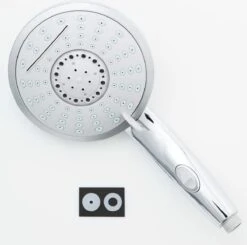 SCHÜTTE Niagara Handdouche - Douchekop Ø 15 Cm - 5 Standen - Watervaluitloop - Waterstop - Chroom -Badkamer Wijs 1200x1188 12