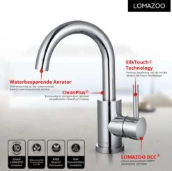 LOMAZOO Wastafelkraan Cupid - Chroom 13 LOMAZOO Wastafelkraan Cupid - Chroom -Badkamer Wijs 1200x1190 14