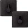 Eavy Set Van 2 Handdoekhaakjes – Zelfklevend – Zelfklevende Haakjes – Wandhaak – Plakhaakjes – RVS – Zwart - Inclusief Ontvetter 2 Eavy Set Van 2 Handdoekhaakjes – Zelfklevend – Zelfklevende Haakjes – Wandhaak – Plakhaakjes – RVS – Zwart - Inclusief Ontvetter -Badkamer Wijs 1200x1191 11