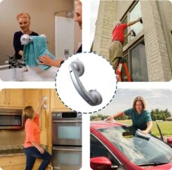 Kunststof Handgreep Voor Badkamer - 30.5cm - Douche Wandbeugel - Geen Boorgaten -Badkamer Wijs 1200x1191 26