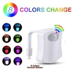 Toiletpotverlichting · Toiletpot · Verlichting · LED · WC · Toilet Lamp · Nachtlamp Verlichting Met Bewegingssensor · Multicolor · 8 Kleuren -Badkamer Wijs 1200x1192 11