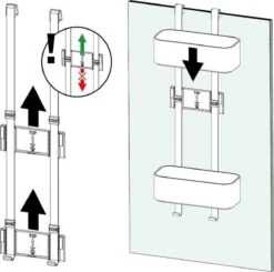 Tiger 2-Store - Ophangbaar Doucherek 25 Cm - Zwart -Badkamer Wijs 1200x1192 2