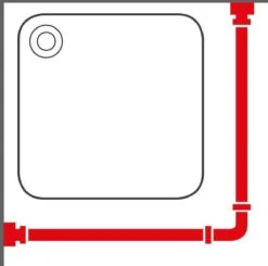 Sealskin Umbrella Douchegordijnstangset - Chroom -Badkamer Wijs 1200x1192 8