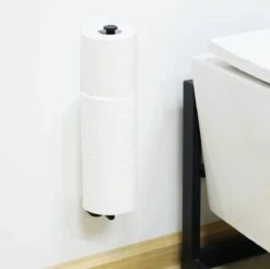 Wc Rolhouder Reserverolhouder Toiletrolhouder Voor 3 Rollen Zwart - Badkamer Accessoires - Hangend -Badkamer Wijs 1200x1193 14