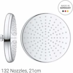GROHE New Tempesta Cosmopolitan 210 Regendouche - ø 21 Cm - Zonder Thermostaat - Chroom 25 GROHE New Tempesta Cosmopolitan 210 Regendouche - ø 21 Cm - Zonder Thermostaat - Chroom -Badkamer Wijs 1200x1195 19
