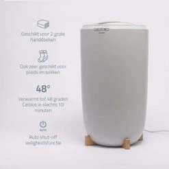 HEBE Towel Heater - Handdoeken Warmer - Welness Thuis - Grijs -Badkamer Wijs 1200x1195 24