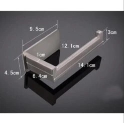 Merkloos Moderne En Stijlvolle Toiletrolhouder Zonder Boren - Zelfklevend - RVS - Met 3M Plakstrip - WC Rolhouder Roestvrij Staal - Vrijstaand -Badkamer Wijs 1200x1195 7