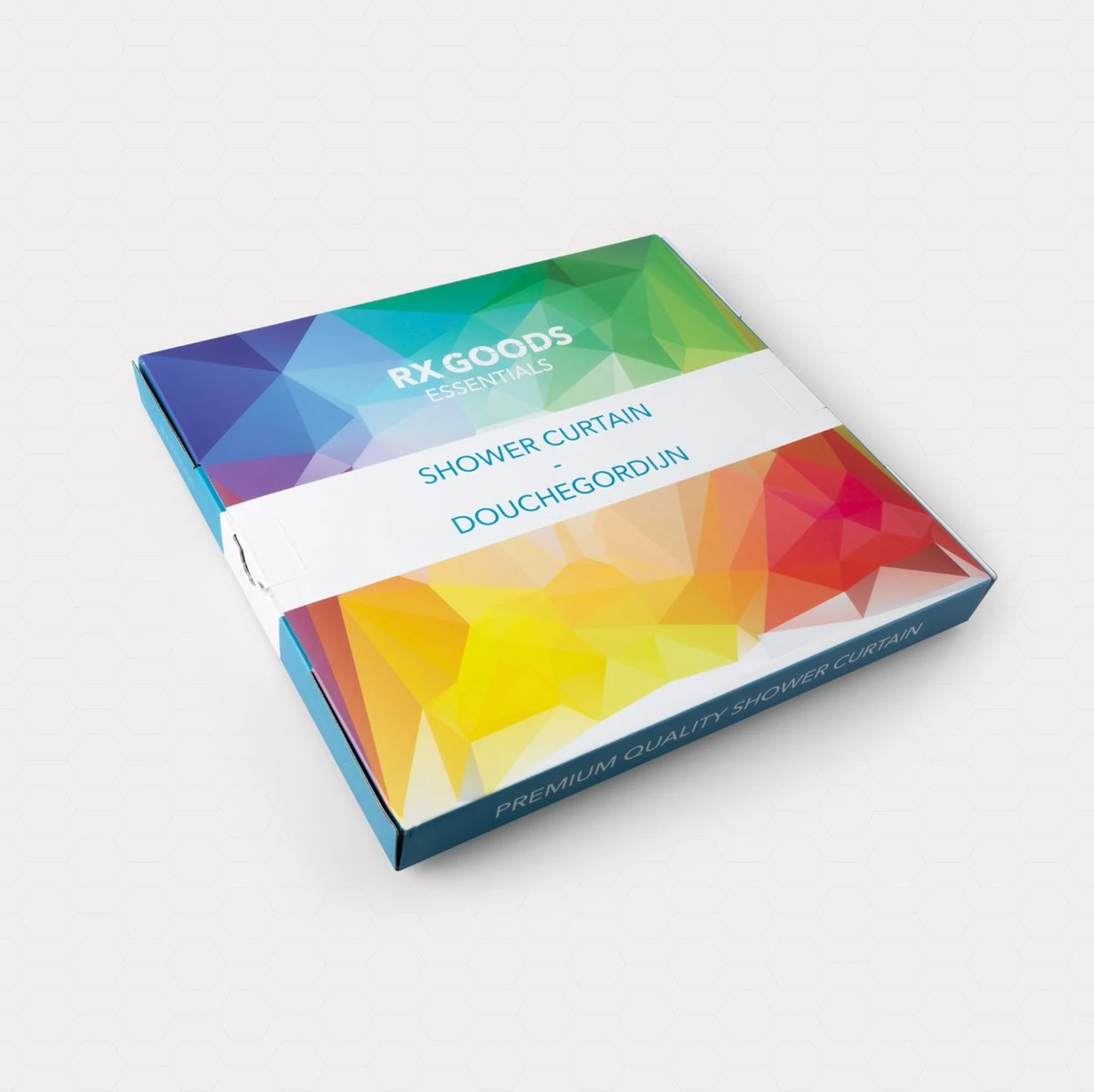 RX Goods Gekleurde Natuur Bloemen Douchegordijn - 180x180cm - Incl. 12 Ringen - Waterafstotend – Polyester 8 RX Goods Gekleurde Natuur Bloemen Douchegordijn - 180x180cm - Incl. 12 Ringen - Waterafstotend – Polyester - Afbeelding 6