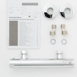 SCHÜTTE London Thermostatische Douchekraan - Hartafstand 150 Mm - Chroom 21 SCHÜTTE London Thermostatische Douchekraan - Hartafstand 150 Mm - Chroom -Badkamer Wijs 1200x1197 43