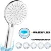 EcoRain™ Waterbesparende Douchekop Mark Met WATERFILTER - 50% Waterbesparend - Regendouche - 5 Sproeistanden - Hoge Druk - Betere Huid - Handdouche - Luxe Moderne Douchekop - Hoge Kwaliteit - Chrome 2 EcoRain™ Waterbesparende Douchekop Mark Met WATERFILTER - 50% Waterbesparend - Regendouche - 5 Sproeistanden - Hoge Druk - Betere Huid - Handdouche - Luxe Moderne Douchekop - Hoge Kwaliteit - Chrome -Badkamer Wijs 1200x1198 53