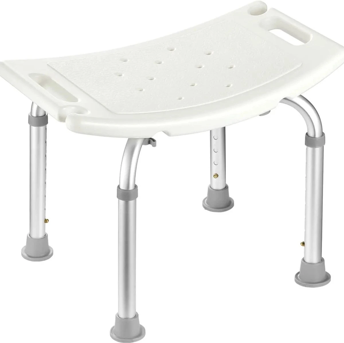 Life&Home Douchekruk - 6 Hoogtes - Douchestoel - Handgrepen - Max 130 Kg - Douchekophouder 3 Life&Home Douchekruk - 6 Hoogtes - Douchestoel - Handgrepen - Max 130 Kg - Douchekophouder