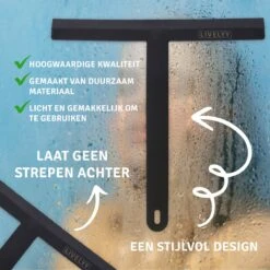 LIVELYY - Professionele Douchewisser - Raamwisser - Douche Trekker - Douchewissers - Zwart 11 LIVELYY - Professionele Douchewisser - Raamwisser - Douche Trekker - Douchewissers - Zwart -Badkamer Wijs 1200x1199 20