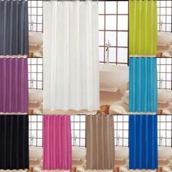 KAV – Douchegordijn - 180x220cm - Polyester - Wit 7 KAV – Douchegordijn - 180x220cm - Polyester - Wit -Badkamer Wijs 1200x1199 5