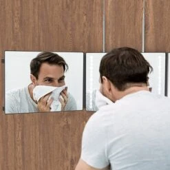 Multi Mirror - Make-up Spiegel - Thuis Kapper Spiegel - Self Cut Spiegel - 360 - Hangend -Badkamer Wijs 1200x1200 1