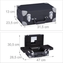 Relaxdays Make Up Koffer Met Spiegel - Zonder Inhoud - Met Slot - Cosmetica Koffer Dames 15 Relaxdays Make Up Koffer Met Spiegel - Zonder Inhoud - Met Slot - Cosmetica Koffer Dames -Badkamer Wijs 1200x1200 1060