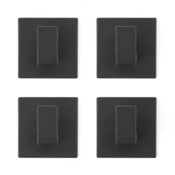 Stål Handdoekhaakjes Zelfklevend Zwart - Vierkant - 4 Stuks 23 Stål Handdoekhaakjes Zelfklevend Zwart - Vierkant - 4 Stuks -Badkamer Wijs 1200x1200 1082