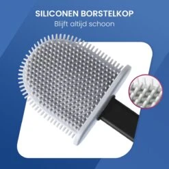 Roegaarden WC Borstel Met Houder – Toiletborstel – Siliconen – Vrijstaand En Hangend – Zwart 14 Roegaarden WC Borstel Met Houder – Toiletborstel – Siliconen – Vrijstaand En Hangend – Zwart -Badkamer Wijs 1200x1200 1114