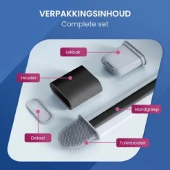 Roegaarden WC Borstel Met Houder – Toiletborstel – Siliconen – Vrijstaand En Hangend – Zwart 17 Roegaarden WC Borstel Met Houder – Toiletborstel – Siliconen – Vrijstaand En Hangend – Zwart -Badkamer Wijs 1200x1200 1117