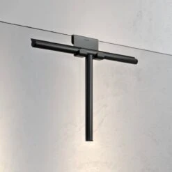 Tiger Caddy - Douchehaak - Glaspaneel Dikte 6-8 Mm - 3,5 X 7 X 5 Cm - Zwart -Badkamer Wijs 1200x1200 1197