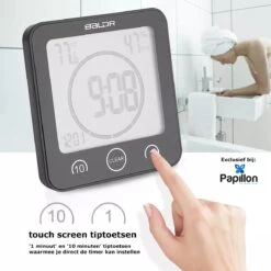 Merkloos Badkamerklok Digitaal - Douche Timer & Klok - Zuignap - Zwart 11 Merkloos Badkamerklok Digitaal - Douche Timer & Klok - Zuignap - Zwart -Badkamer Wijs 1200x1200 1216