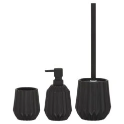 Sealskin Arte Toiletborstel Met Houder Vrijstaand - Zwart -Badkamer Wijs 1200x1200 1222