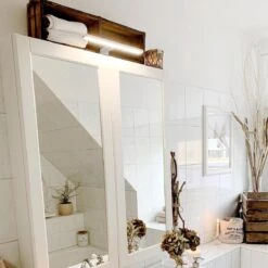 B.K.Licht - LED Spiegellamp - Chroom - Badkamerlamp - Spiegelverlichting - L:30cm - IP44 - 4.000K - 500 Lumen - 5W LED 16 B.K.Licht - LED Spiegellamp - Chroom - Badkamerlamp - Spiegelverlichting - L:30cm - IP44 - 4.000K - 500 Lumen - 5W LED -Badkamer Wijs 1200x1200 126