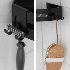 Sanicraft® Doucherekje - Doucherekje Zonder Boren - Geschikt Voor Elk Type Muur - Doucherekje Hangend - Doucheplank - Doucherekje Hoek - Doucherekje Zwart 12 Sanicraft® Doucherekje - Doucherekje Zonder Boren - Geschikt Voor Elk Type Muur - Doucherekje Hangend - Doucheplank - Doucherekje Hoek - Doucherekje Zwart -Badkamer Wijs 1200x1200 1262