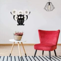 Sens Design Toiletrolhouder – Wc Rolhouder – Hangend - Uil -Badkamer Wijs 1200x1200 1308