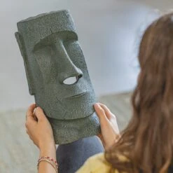 Rotary Hero® Moai - Tissue Box Houder Voor Zakdoeken Tissue Dispenser Cosmeticadoekjesbox - Voor Keuken Badkamer Slaapkamer - Rechthoekig - 18x19x31.5 Cm -Badkamer Wijs 1200x1200 1322