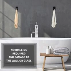 BOTC Handdoekhouder RVS - Handdoekhaakjes 4 Stuks - Handdoek Klem - Handdoek Haak - Zwart 12 BOTC Handdoekhouder RVS - Handdoekhaakjes 4 Stuks - Handdoek Klem - Handdoek Haak - Zwart -Badkamer Wijs 1200x1200 1339