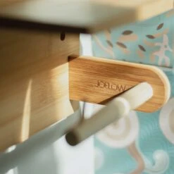 JoFlow® Toiletrolhouder Met Plankje | Wc Rolhouder Staand | Bamboe Badkamer Accessoires | Montage Met Schroeven En/of 3M Plakstrips -Badkamer Wijs 1200x1200 1348