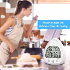 Merkloos Douchetimer - Douchewekker - Kookwekker - Douche Klok - Badkamer Klok - Waterproof - Draadloos - Zuignap - Digitaal -Badkamer Wijs 1200x1200 1371