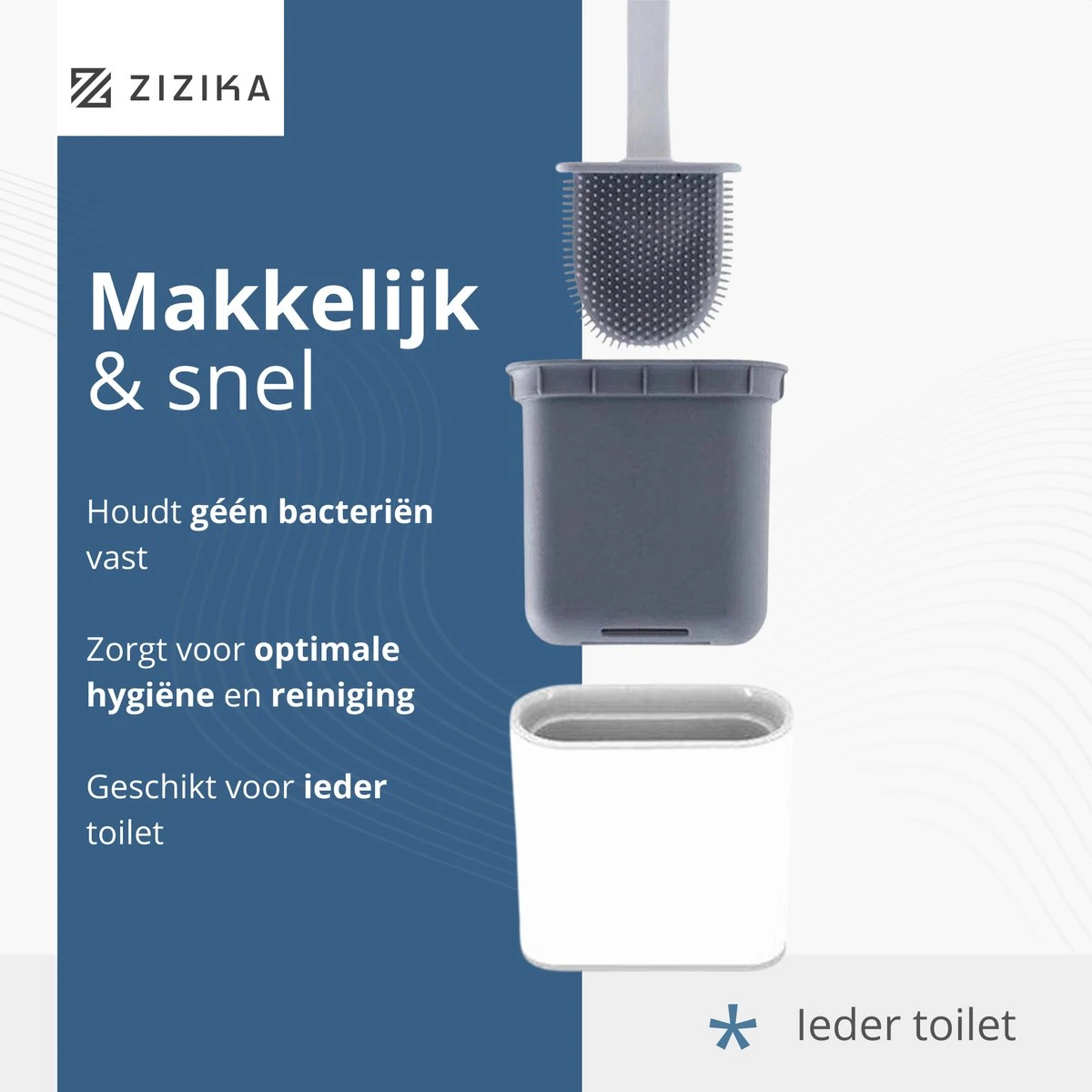 WC Borstel - Toiletborstel - WC Borstel Met Houder - Toiletborstel Met Houder - Siliconen WC Borstel - Flexibel - Inclusief Ophangsysteem 6 WC Borstel - Toiletborstel - WC Borstel Met Houder - Toiletborstel Met Houder - Siliconen WC Borstel - Flexibel - Inclusief Ophangsysteem - Afbeelding 4