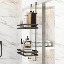 Merkloos Stainless Doucherek Zonder Boren - Douche- En Badrekje - Doucherek Zwart - Doucherek Hangend - Badkamer Accessoires - RVS - 2 Laags 18 Merkloos Stainless Doucherek Zonder Boren - Douche- En Badrekje - Doucherek Zwart - Doucherek Hangend - Badkamer Accessoires - RVS - 2 Laags -Badkamer Wijs 1200x1200 1409