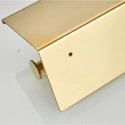 Merkloos TDR - Dubbele Toiletrol Houder - RVS - Met Geïntegreerd Goudkleurig Plankje / Planchet 12 Merkloos TDR - Dubbele Toiletrol Houder - RVS - Met Geïntegreerd Goudkleurig Plankje / Planchet -Badkamer Wijs 1200x1200 1422