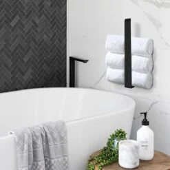 Ankaflex Handdoekrek | 36 Cm | Zelfklevend | Zonder Boren | Handdoekstang | Doucherek | Handdoekhouder | -Badkamer Wijs 1200x1200 1434