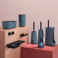 Tiger Tess - Toiletrolhouder Met Planchet - 32,1 Cm - Zwart / Antraciet -Badkamer Wijs 1200x1200 1457